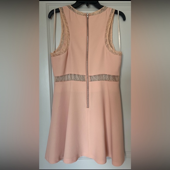 BCBGeneration, Lace Insert Dress in Blush - Picture 2 of 4